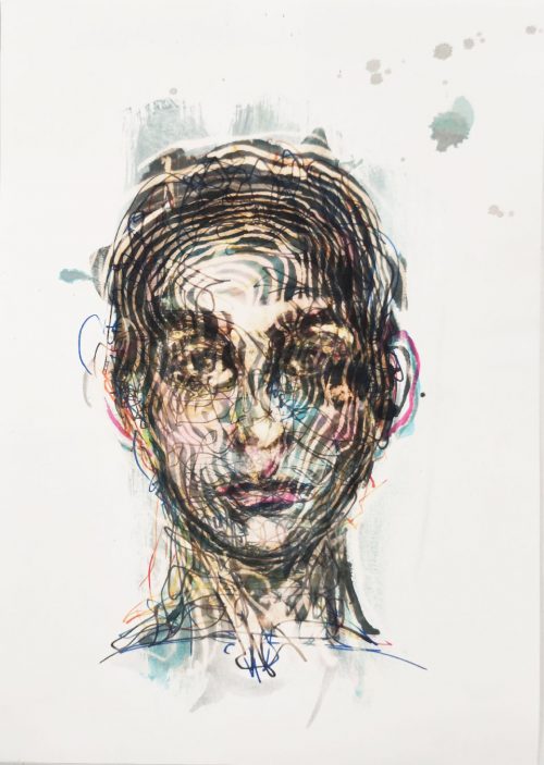 Tableau, l'homme labyrinthe