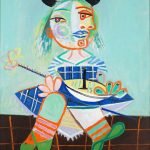 Pablo Picasso, Peinture, Maya au bateau