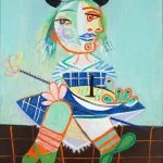 Pablo Picasso, Peinture, Maya au bateau