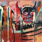 Basquiat, l'oeuvre Untitled datant de 1982